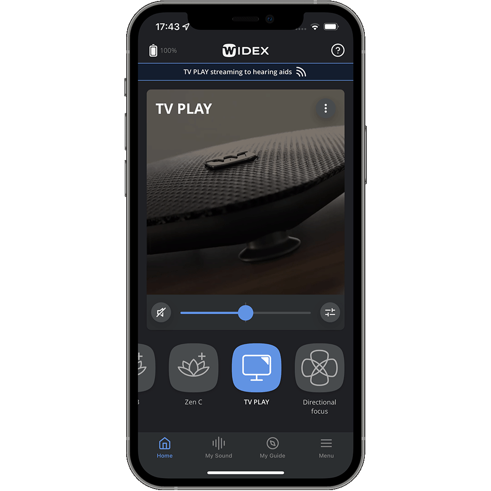 The Moment™ hearing aid app